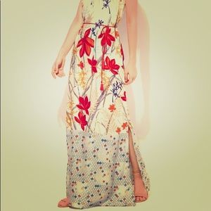 Maxi dress !! Global Desi !!